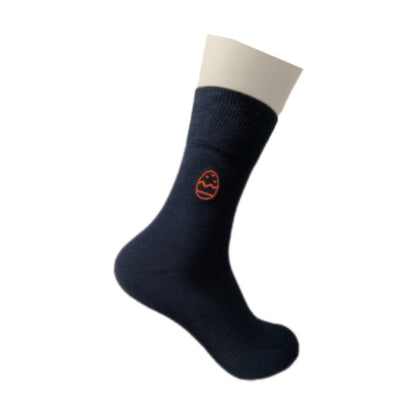 Personalisierte SOCKEN mit Oster-Ei und Wunschtext bestickt