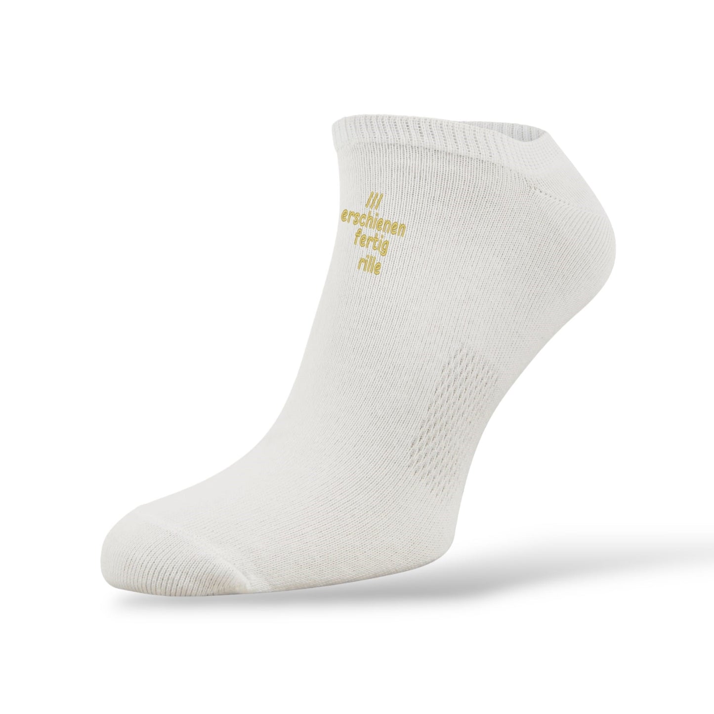 Sneaker-Socken mit what3words Adresse personalisiert