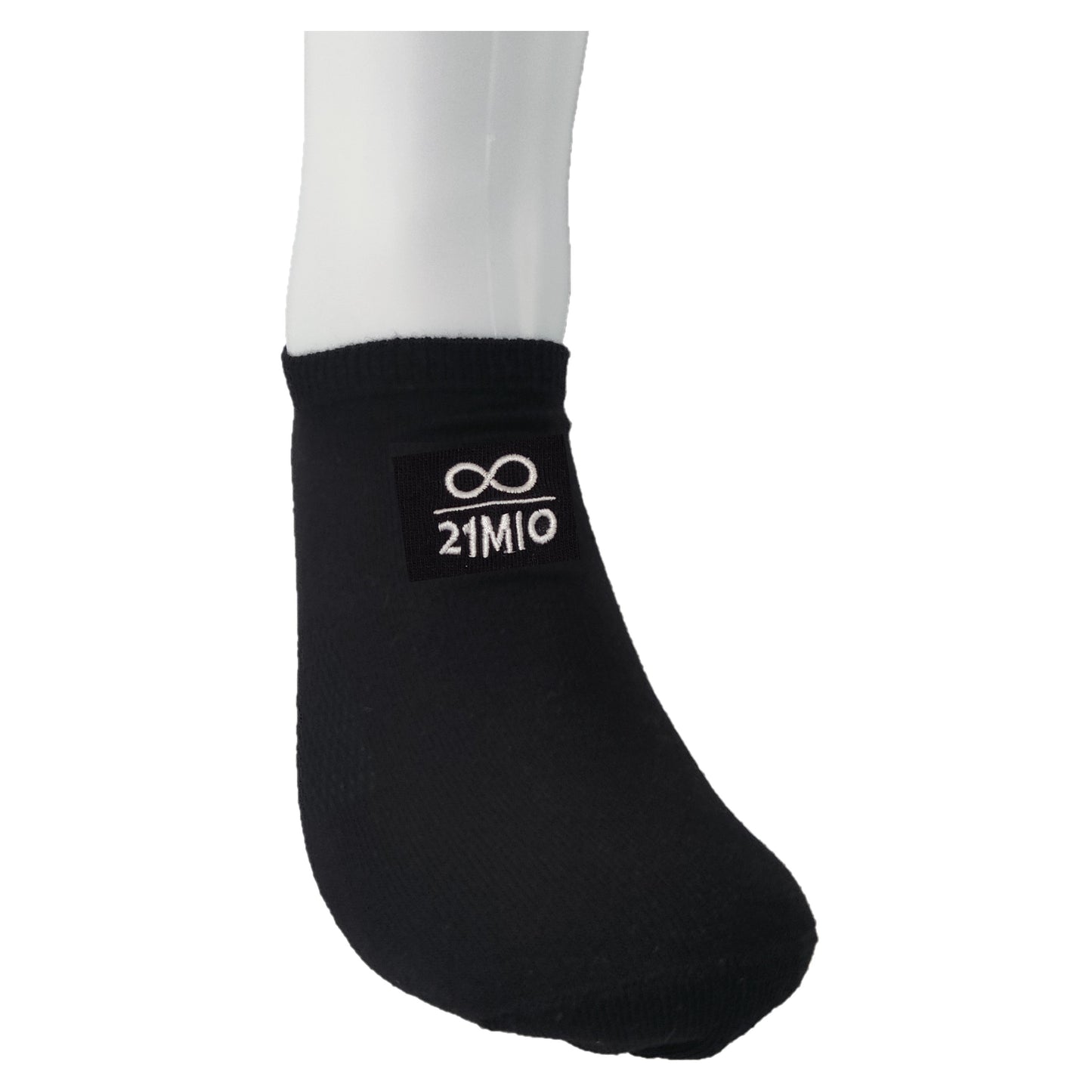 Sneaker-Socken mit 21MIO-Logo und Wunschtext